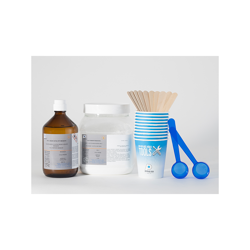 PACK 1KG POUDRE KM-U + 500 CC CATALYSEUR