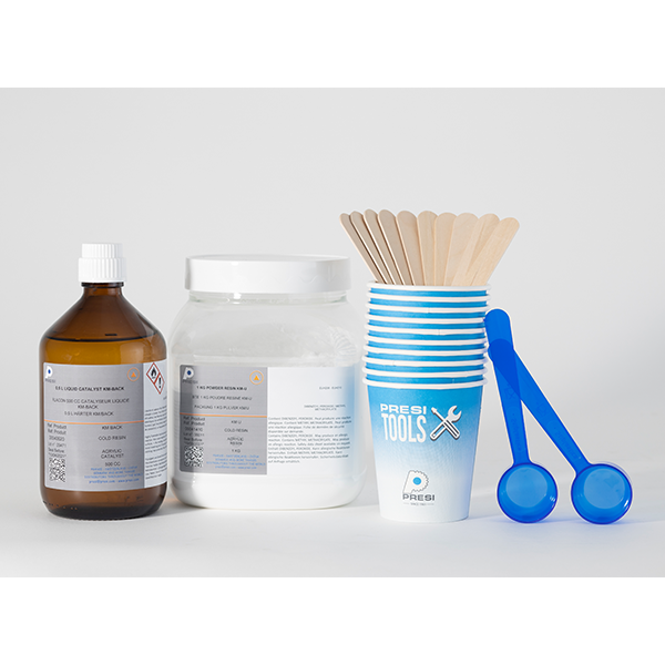 PACK 1KG POUDRE KM-U + 500 CC CATALYSEUR