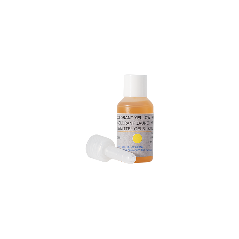 10 ML COLORANT JAUNE LIQUIDE POUR RESINE KM-U
