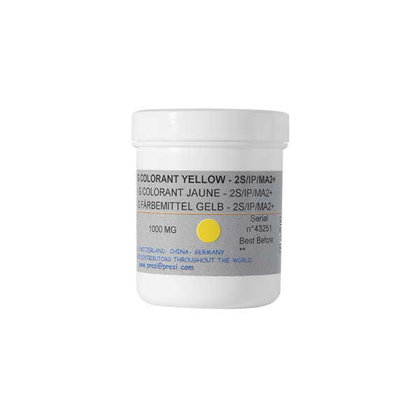 1000 MG POWDER COLORANT YELLOW FOR 2S - IP - MA2+