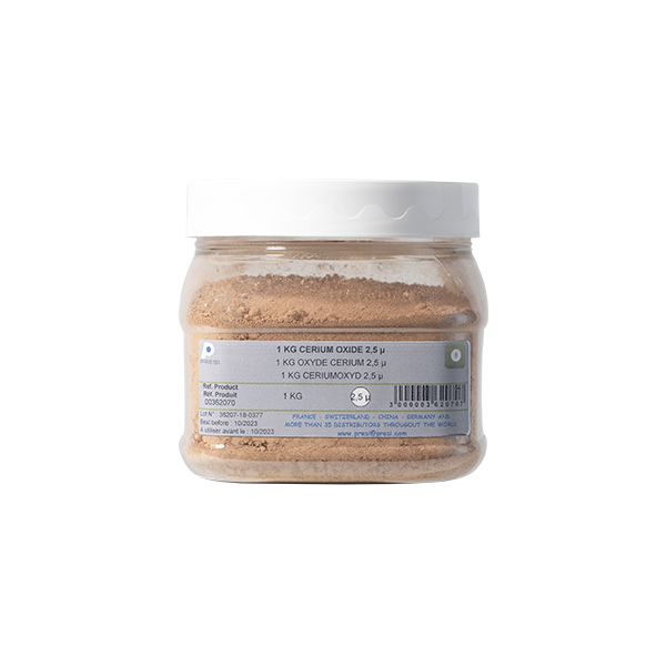 1 KG CERIUM OXIDE 2,5 µ