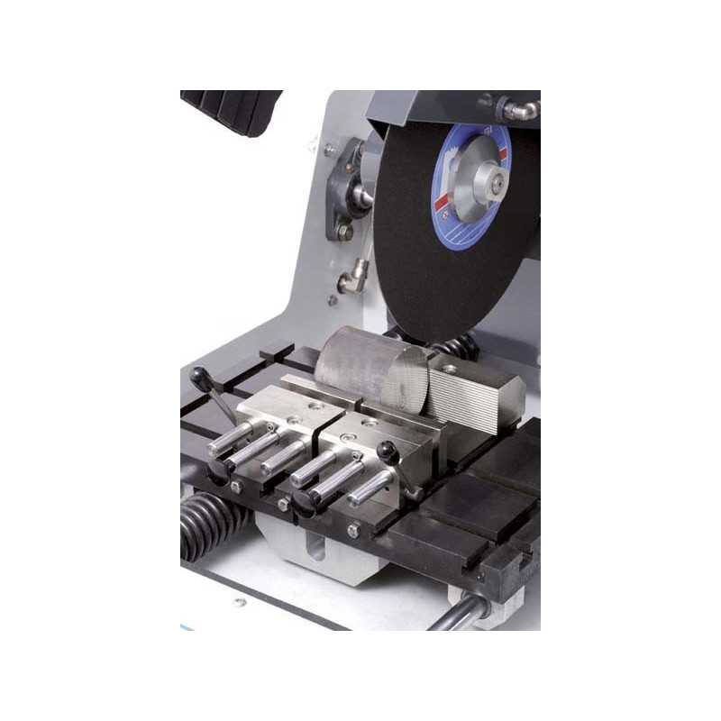 DOUBLE ETAUX GAUCHE ET DROITE A SERRAGE RAPIDE HAUTEUR 45MM + MORS ARRIERES
