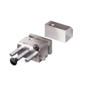 ETAU DROIT A SERRAGE RAPIDE HAUTEUR 45MM + MORS ARRIERE