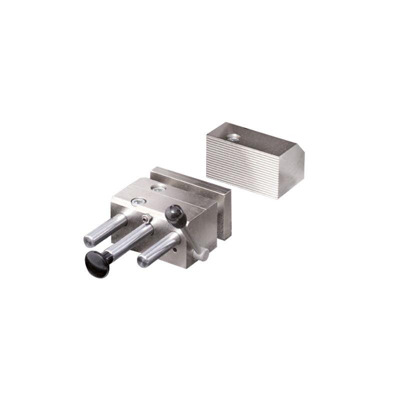 ETAU DROIT A SERRAGE RAPIDE HAUTEUR 45MM + MORS ARRIERE