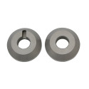 SET OF ALUMINIUM FLANGES Ø 35 MM FOR WHEEL Ø 75 TO 100 MM