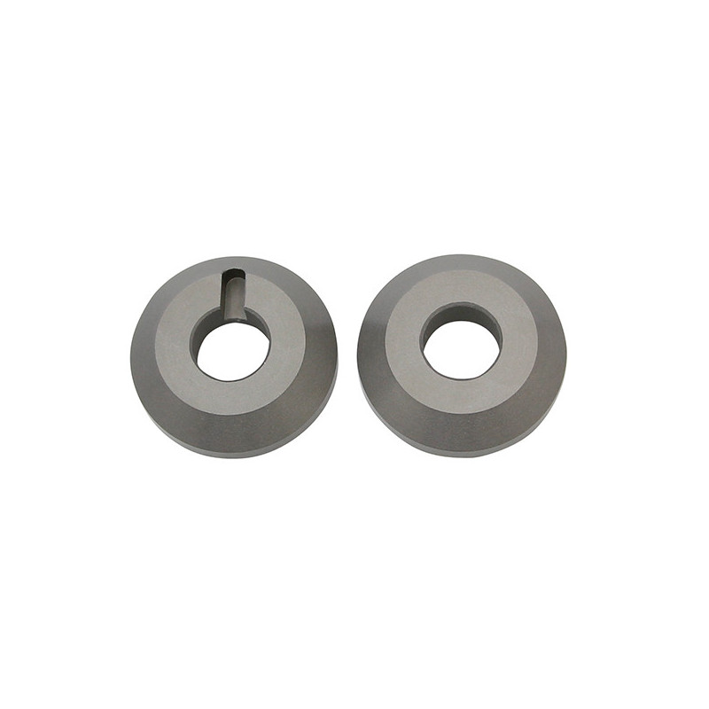 JEU DE FLASQUES ALU Ø35 MM POUR DISQUES Ø 75 A 100 MM
