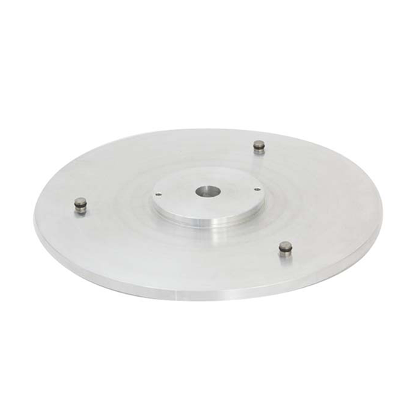 SOUS-PLATEAU A ERGOT ALUMINIUM Ø 196 MM