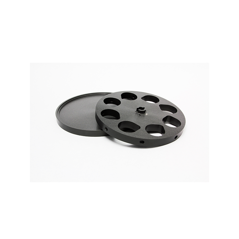 PLATINE Ø 210 MM POUR 8 ECHANTILLONS Ø 30 A 40 MM