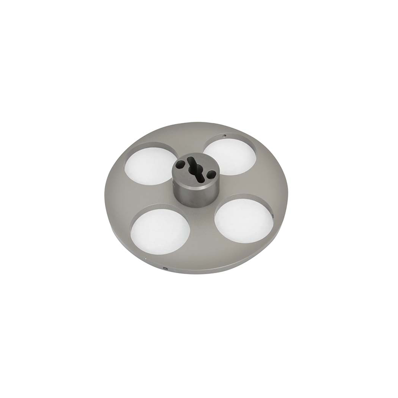 PLATINE Ø 140 MM POUR 4 ECHANTILLONS Ø 30 MM