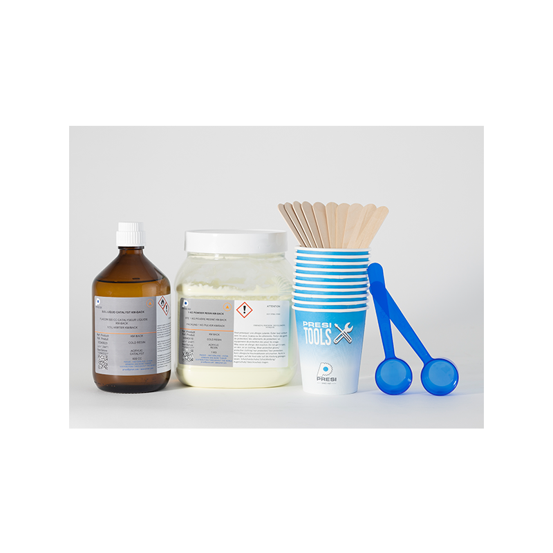 PACK 1 KG POWDER KM-BACK + 500 CC CATALYST