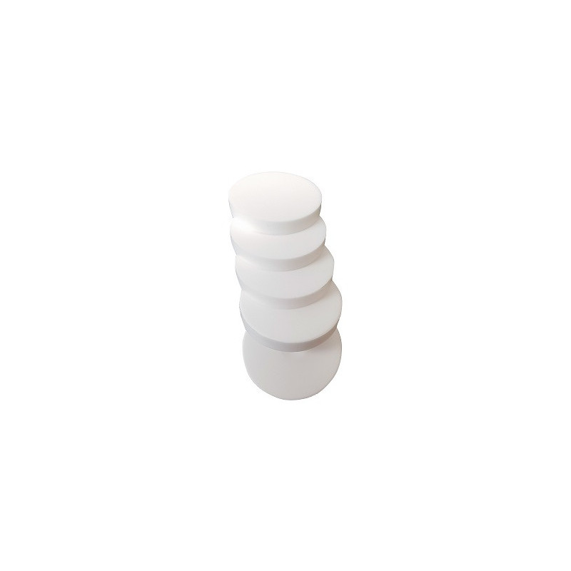 LOT DE 5 PLAQUETTES CERAMIQUES Ø 30MM