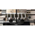 ETAU INOX COTE DROIT A SERRAGE RAPIDE HAUTEUR 70MM MORS AMOVIBLE + MORS ARRIERE