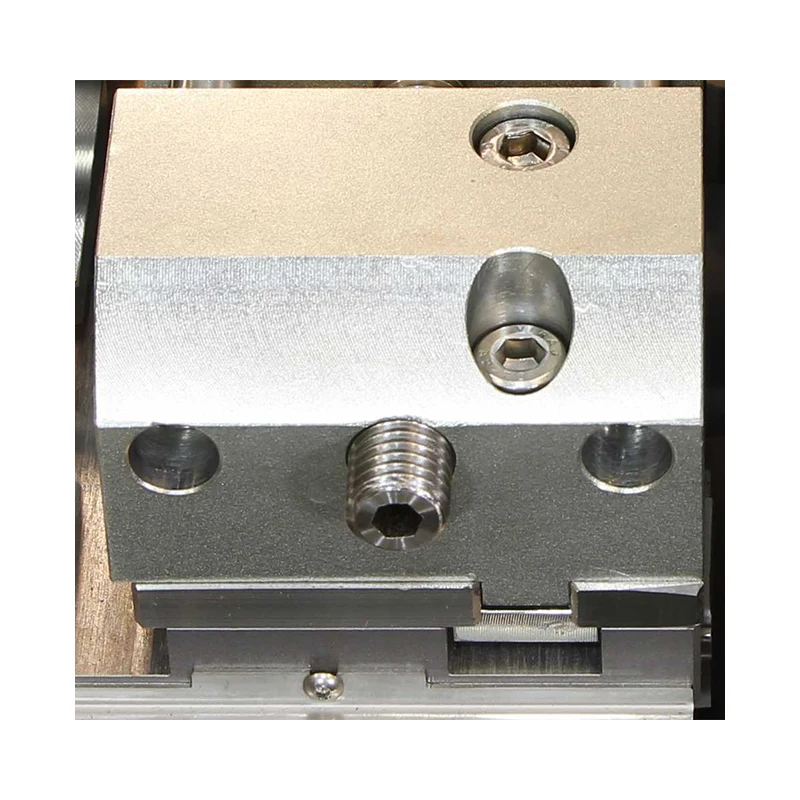 LEFT SCREW CLAMPING VICE 45 MM HEIGHT MOVING JAW + REAR JAW