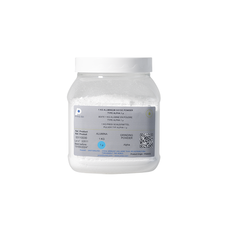 BOITE 1 KG ALUMINE EN POUDRE TYPE ALPHA 1 µ
