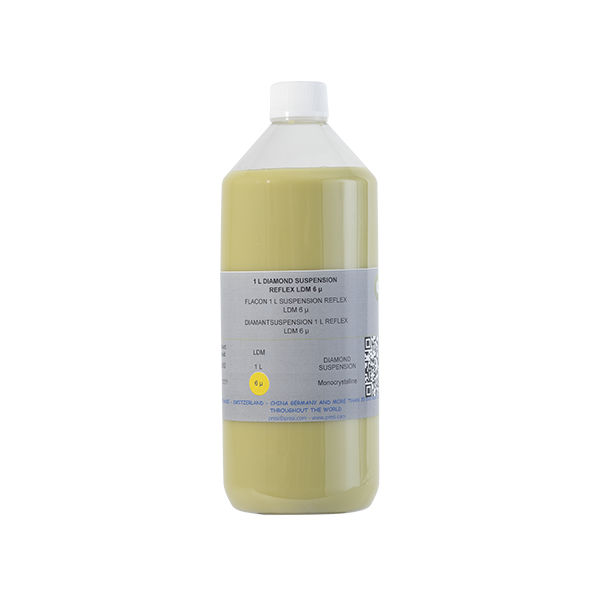 FLACON 1 L SUSPENSION DIAMANTEE GEL2+ MONOCRISTALLIN 6 µ