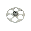 PLATINE Ø 150 MM POUR 6 ECHANTILLONS Ø 30 MM