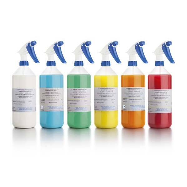 FLACON 1 L SUSPENSION DIAMANTEE GEL2+ MONOCRISTALLIN 1/4 µ